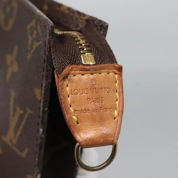 LOUIS VUITTON Monogram Bucket GM Accessory Pouch LV Auth 139150 - Picture 9 of 16